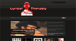 Desktop Screenshot of lyricaltherapy.com